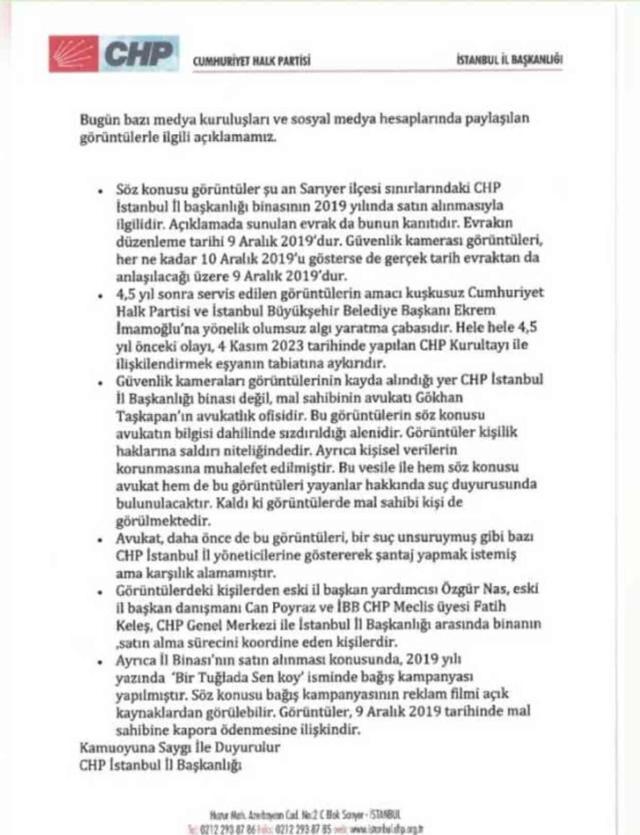 İmamoğlu'nun danışmanın deste deste para saydığı görüntülerle ilgili soruşturma başlatıldı