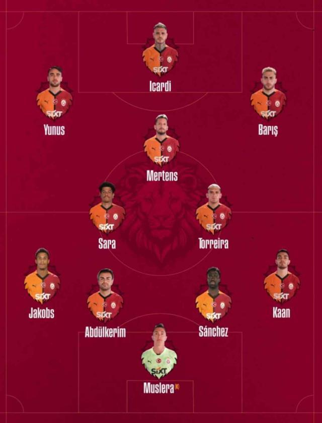Galatasaray ilk 11'ler! Galatasaray-Alanyaspor maçının ilk 11'i açıklandı mı?