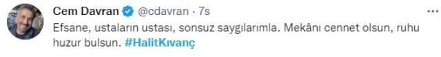 Usta gazeteci Halit Kıvanç'ın ölümü sanat dünyasını yıktı! Ünlü isimlerden peş peşe paylaşımlar geldi