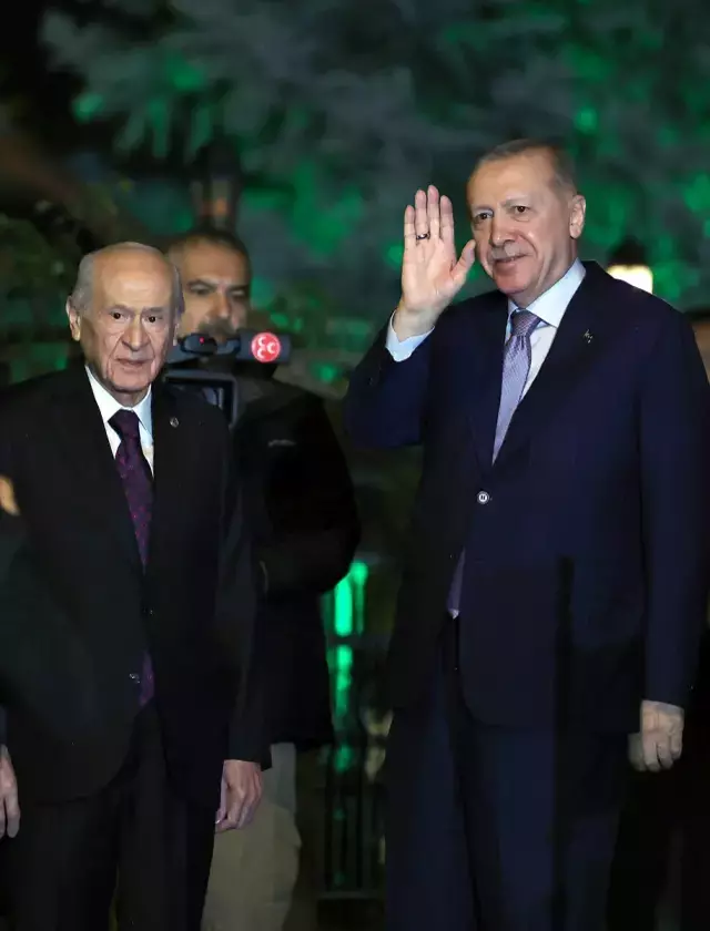 Erdoğan ve Bahçeli birlikte