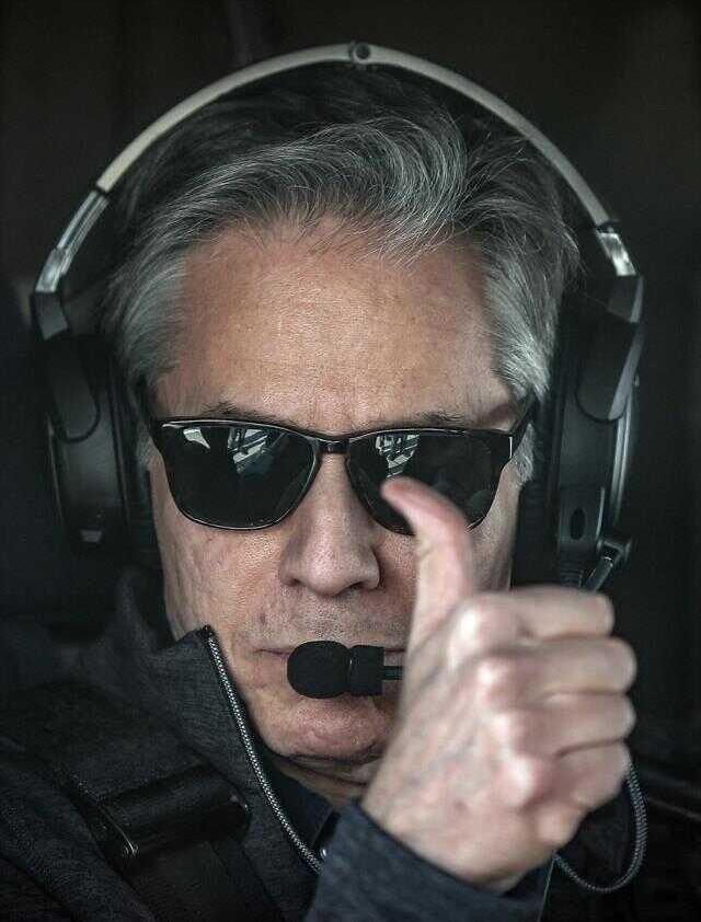 ABD Dışişleri Bakanı Blinken, deprem bölgesinde incelemelerde bulunmak için Türkiye'ye geldi