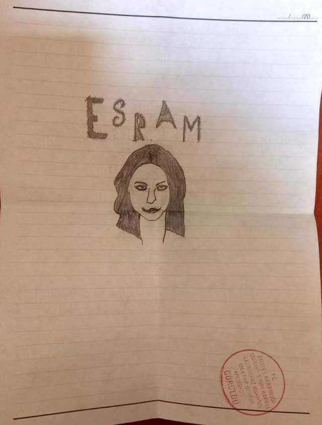 Boğazını kestiği eşine cezaevinden aşk mektupları gönderdi