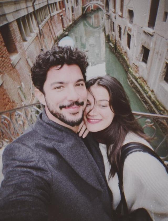 Yeni yıla Venedik'te girecekler! Pınar Deniz ve Kaan Yıldırım'dan aşk dolu pozlar