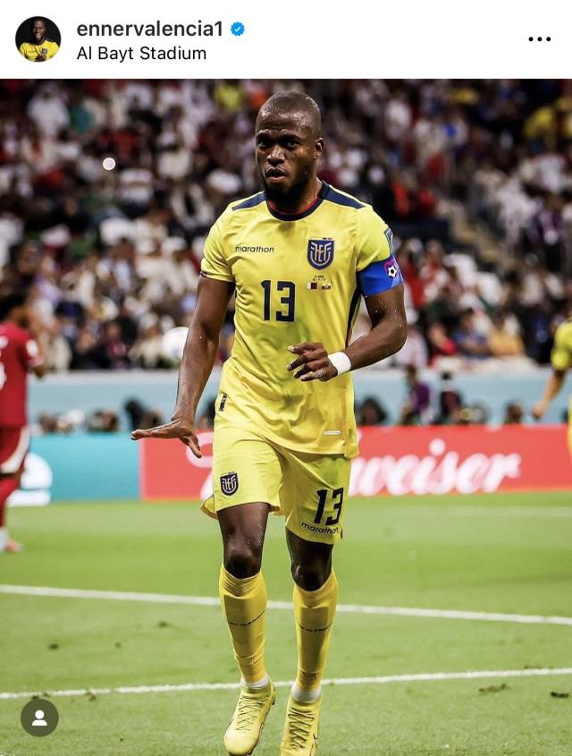 Enner Valencia'yı artık dünya tanıyor! Sadece 1 saatte ulaştığı takipçi sayısı inanılmaz