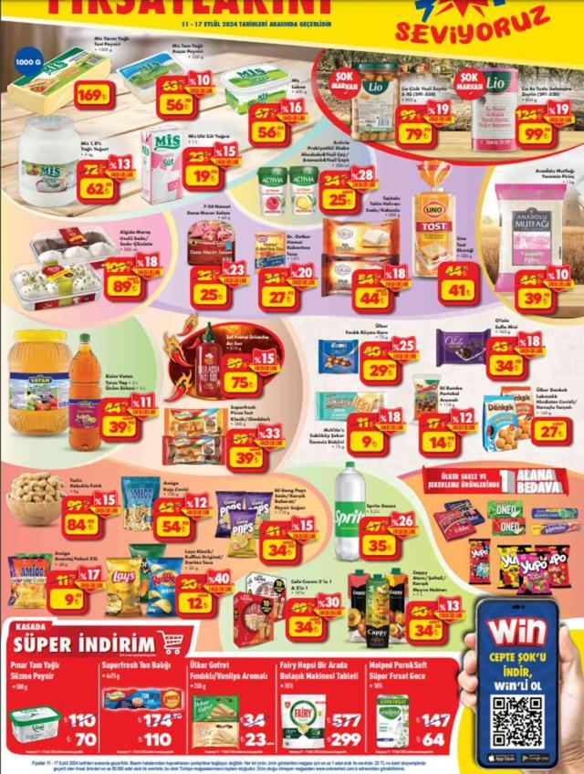 ŞOK AKTÜEL 11- 17 EYLÜL KATALOĞU ŞOK'a gelen ürünler! ŞOK bu hafta katalog ürünleri neler? ŞOK fiyat listesi!