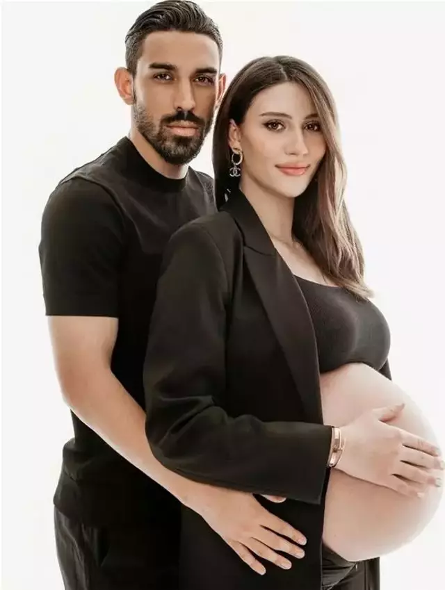 Doğum için gün sayıyor! Fenerbahçeli İrfan Can'ın eşinden hamilelik pozları