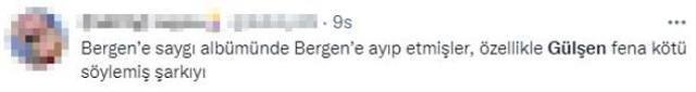 Bergen'in Sen Affetsen Ben Affetmem şarkısını okuyan Gülşen, dinleyicileri ikiye böldü
