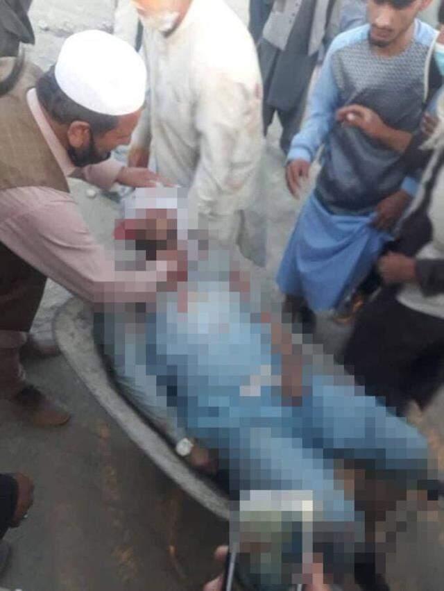 Patlamanın meydana geldiği Kabil Havalimanı çevresinden ilk görüntüler