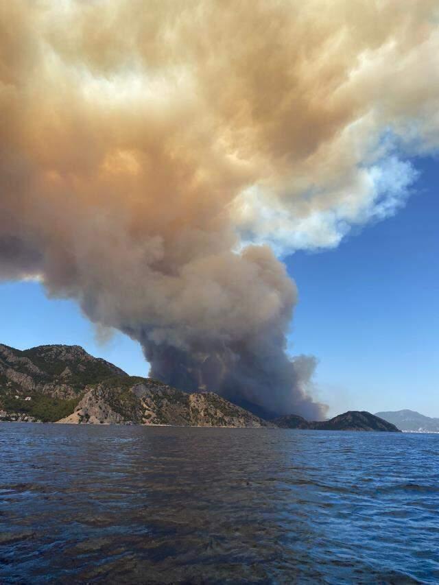 Son Dakika: Türkiye'nin güneyi yanıyor! Antalya'dan sonra Bodrum ve Didim'de de yangın çıktı, alevler yerleşim yerlerine yaklaşıyor