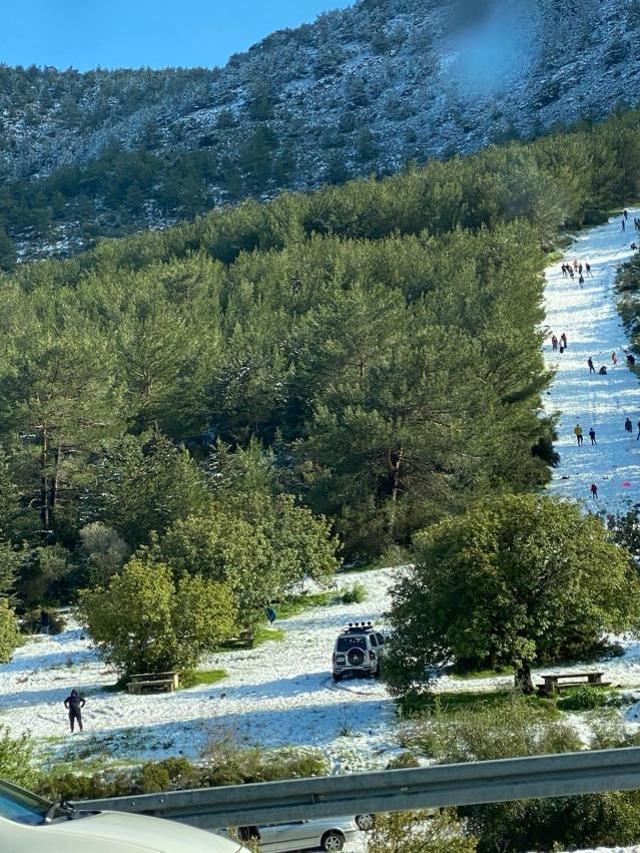 KKTC 7 sene sonra tekrar beyaza büründü