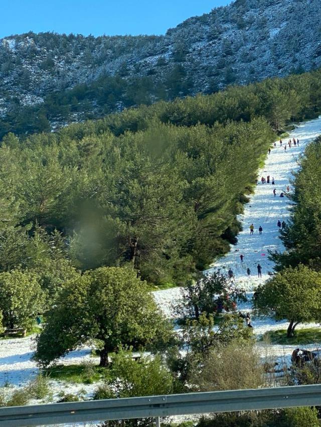 KKTC 7 sene sonra tekrar beyaza büründü