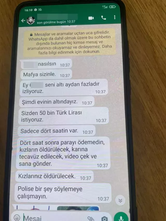 Esnafı, ''Kızını öldürür, karına tecavüz ederiz'' diye tehdit edip haraç isteyen yabancı uyrukluklara film gibi operasyon