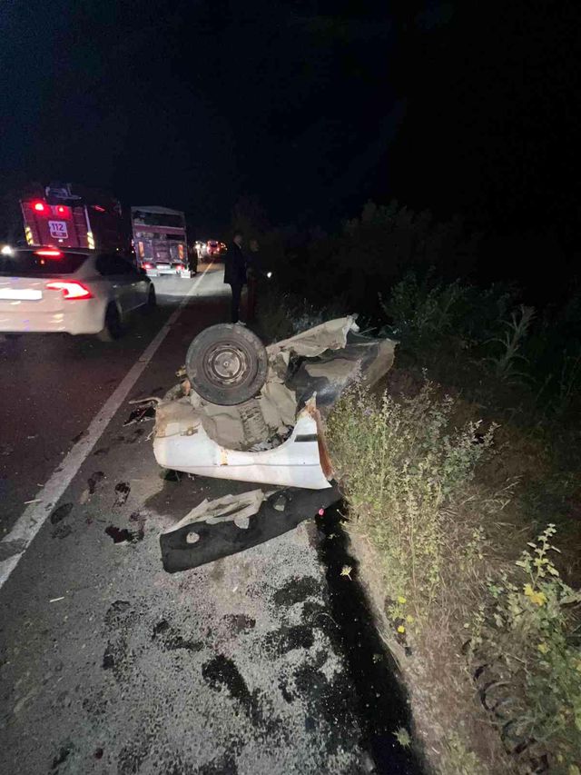 Aydın'da korkutan kazada ortalık savaş alanına döndü! 1'i ağır 7 yaralı
