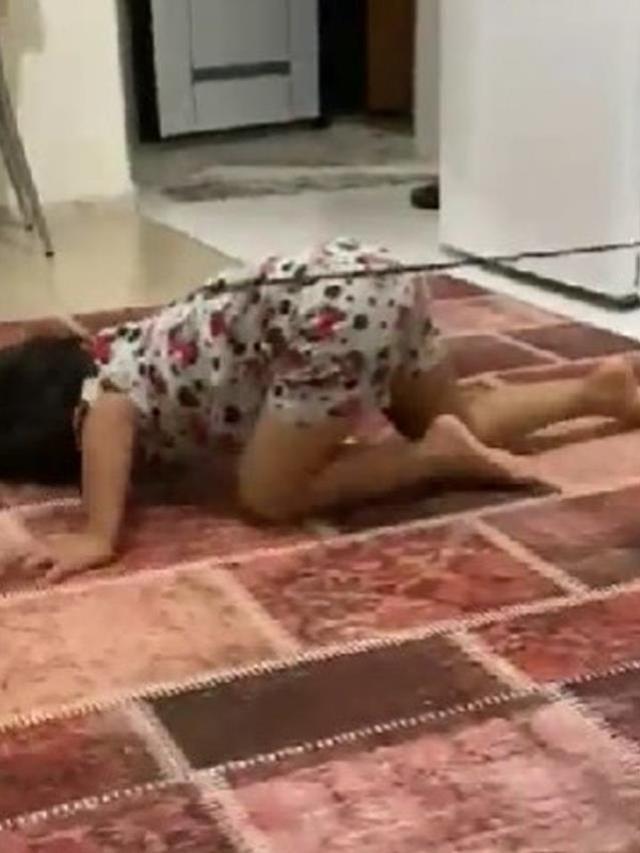 Tepki çeken görüntü! Pitbull saldırısına uğrayan minik Asiye'nin annesi tarafından tasmalandığı ortaya çıktı