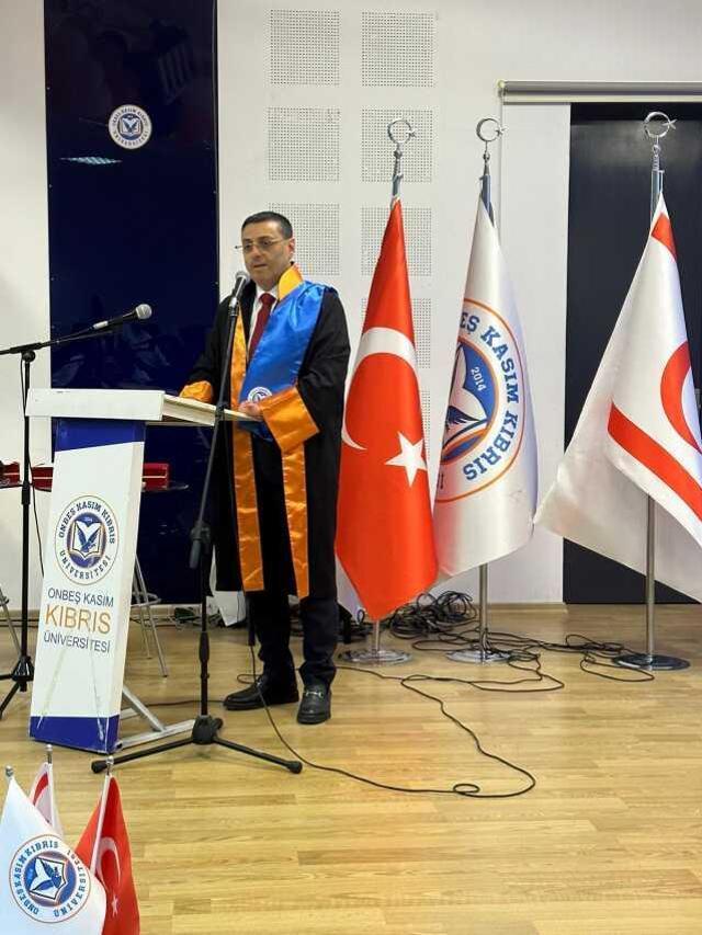 AK Parti İstanbul Milletvekili Av. Serkan Bayram'a Onbeş Kasım Kıbrıs Üniversitesi tarafından 'Fahri Doktora' unvanı verildi