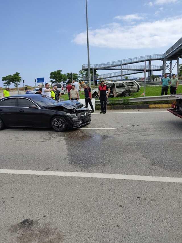 Galatasaray'ın yıldız futbolcusu Barış Alper Yılmaz, trafik kazası geçirdi