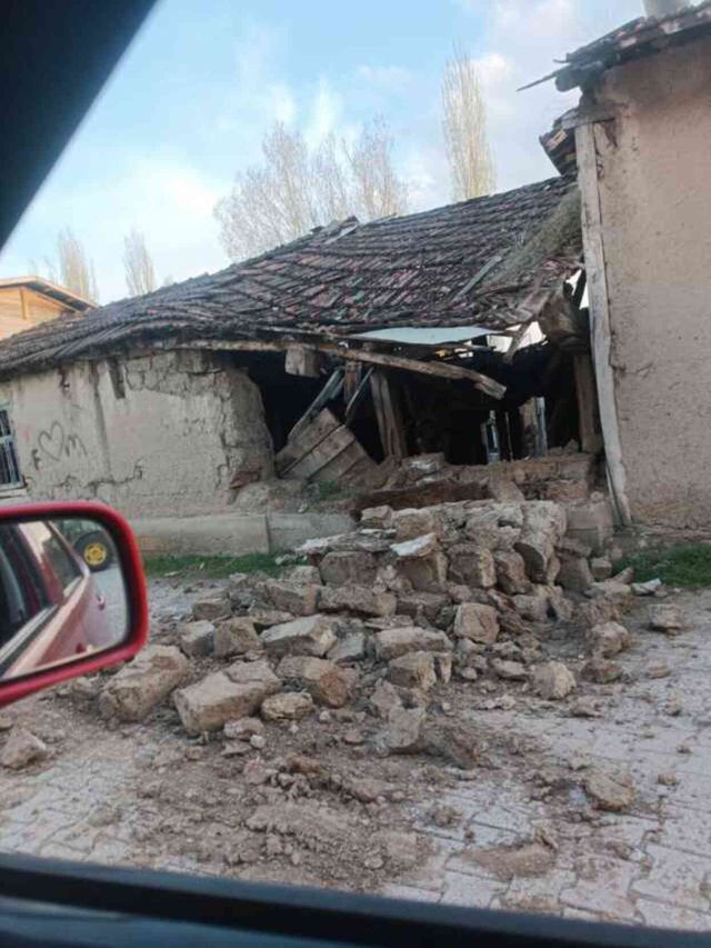 İşte Tokat'taki 5,6'lık depremin merkez üssünden ilk görüntüler