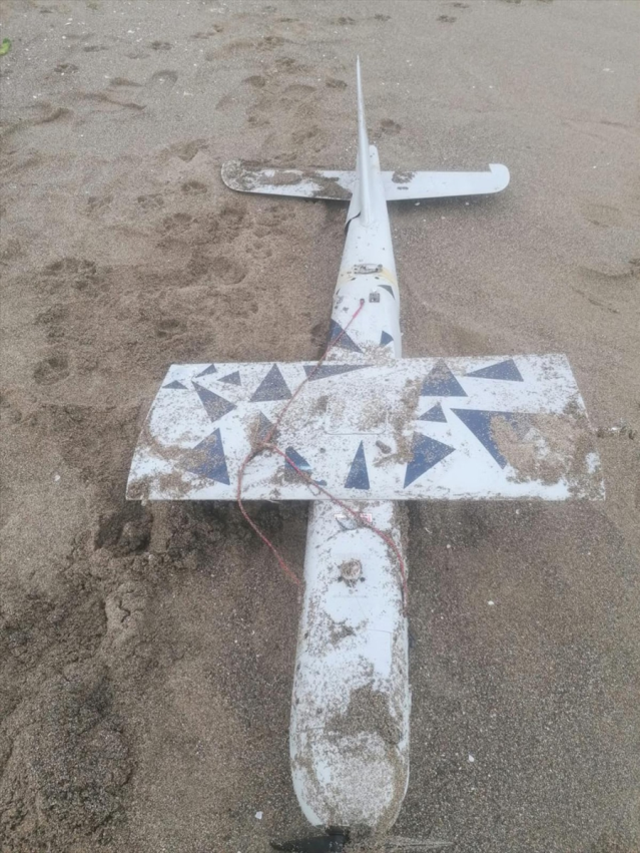 Sakarya'da halk plajında İHA bulundu