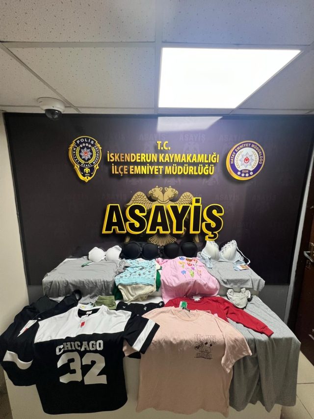 AVM'de mağaza mağaza gezdi, iç çamaşırına kadar çaldı