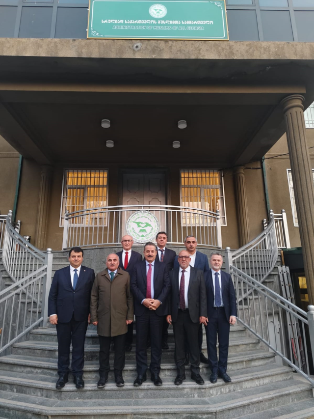 Türkiye-Gürcistan Dostluk Grubu Gürcistan'da resmi temaslarda bulundu