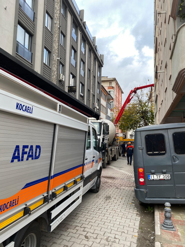 Dairenin zili çalınca yatak odasının yıkıldığını öğrendi