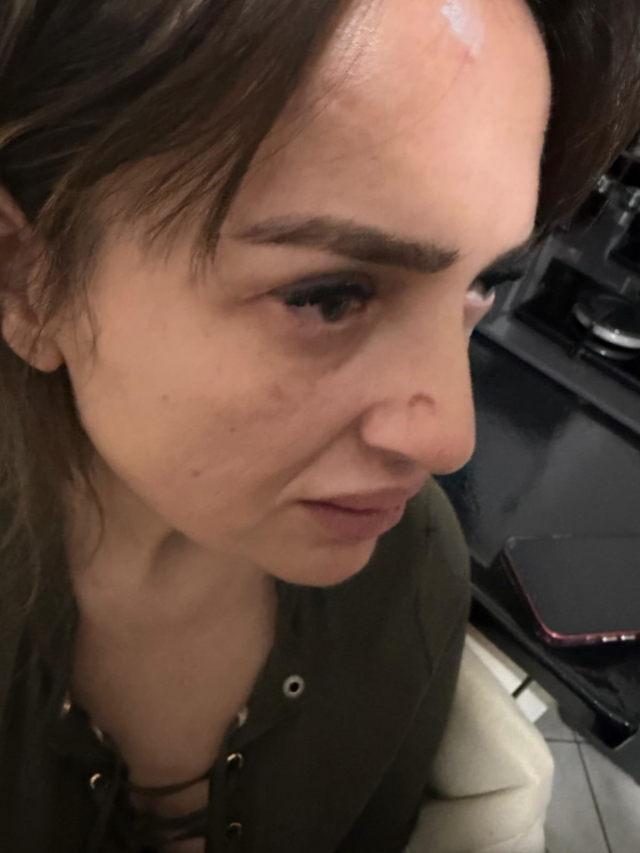 Beykoz'da dehşet anları! Ofisi basan grup eski patronlarını sokak ortasında darp etti