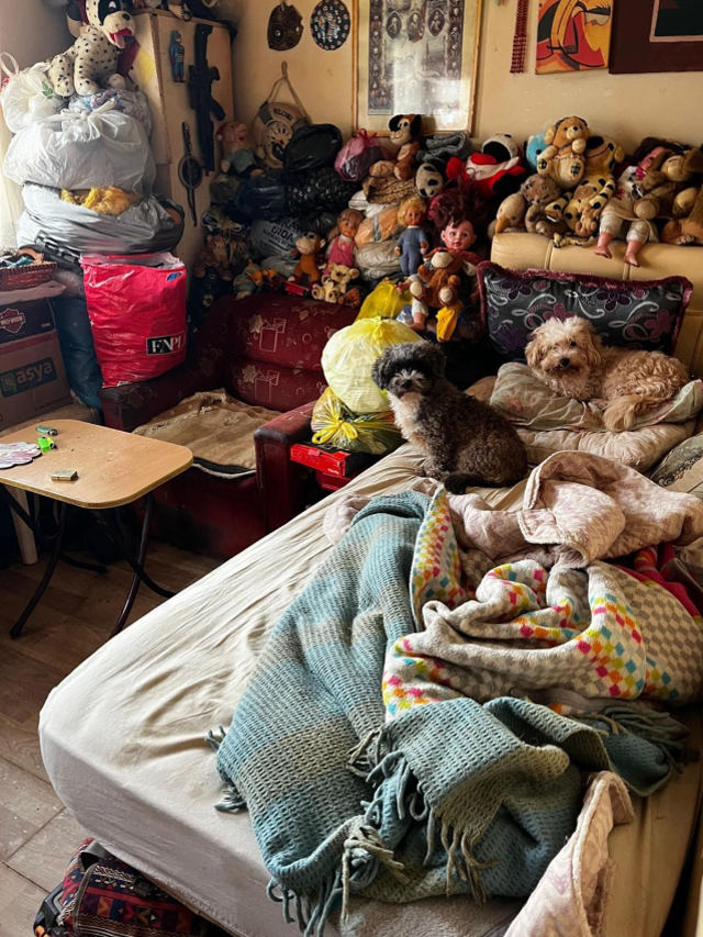 Kapı açılınca karşılaşılan manzara şoke etti