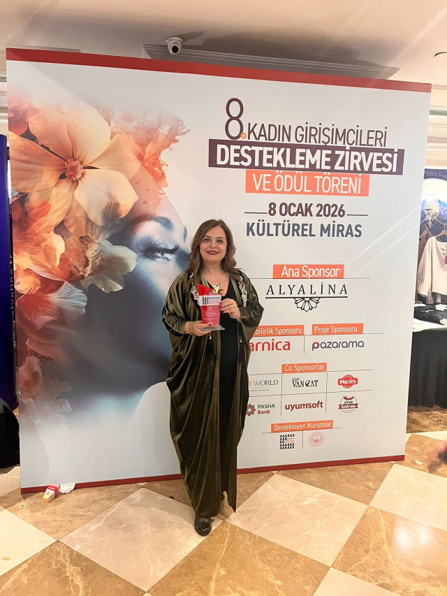 Nazan Eke'ye kadın girişimciliğinde liderlik ödülü: Alyalina ile ilham veren başarı