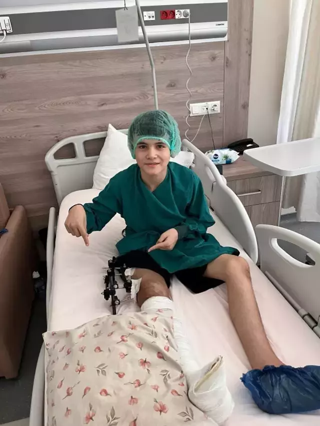 Silahlı saldırıdan ölü numarasıyla kurtulan Nazif, 6 ay sonra ayağa kalktı