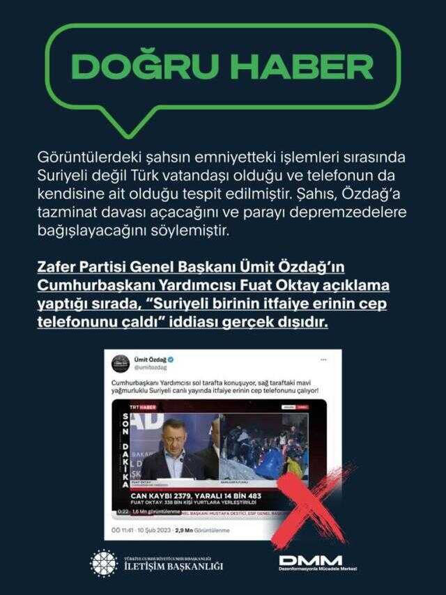 Özdağ'ın 'Telefon çalıyor' dediği gençten sert tepki: Ben Türk vatandaşıyım, hırsız hiç değilim