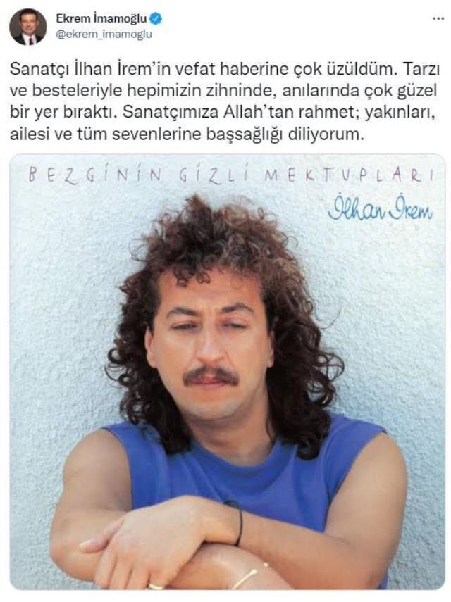 Son Dakika: Türk müziğinin efsane isimlerinden İlhan İrem, 67 yaşında hayatını kaybetti