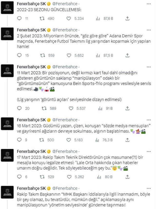 Ortalık fena karışacak! Fenerbahçe, 'Sezonun sorusunu soruyoruz' diyerek Galatasaray'ı bombaladı