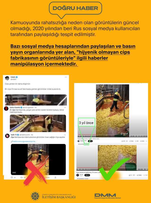Cip fabrikasındaki görüntüler sosyal medyayı ayağa kaldırdı! Gerçek çok farklı çıktı