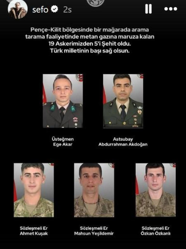 Milli Savunma Bakanlığı'ndan Pençe-Kilit Harekatı Sonrası Üzücü Haber
