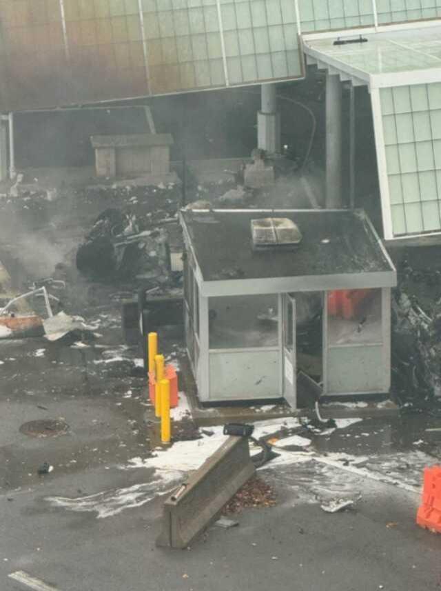 ABD-Kanada sınırında patlama mı oldu? Rainbow Köprüsü'nde patlama!