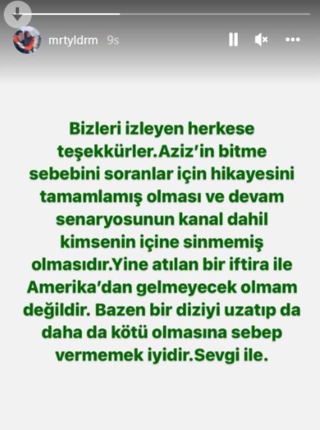Aziz neden yayından kaldırıldı? Aziz neden bitti? Aziz neden final yaptı?