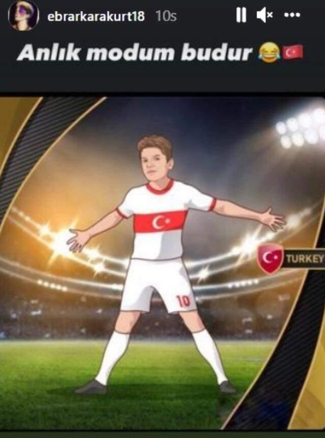 Ebrar Karakurt ortalığı yıktı! Kendine has tarzıyla çılgınlar gibi sevindi