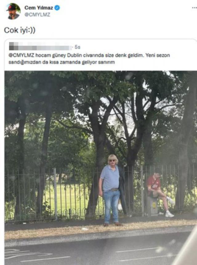 Erşan Kuneri tarzı gerçek oldu! Fotoğrafı gören Cem Yılmaz sessiz kalmadı