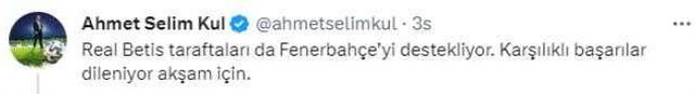 'Düşmanımın düşmanı dostumdur' dediler! Sevilla'nın ezeli rakibinden Fenerbahçe'ye destek