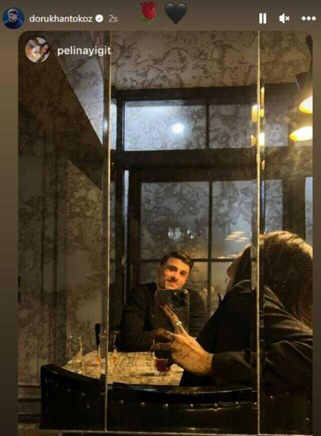 Milli futbolcu, ateşli pozlarıyla adından söz ettiren fenomen öpüşürken görüntülendi