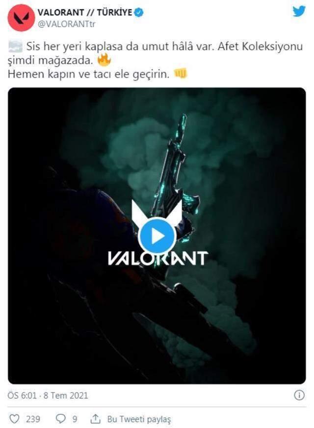 VALORANT'ın en yeni kaplama seti Afet Koleksiyonu mağazaya eklendi!