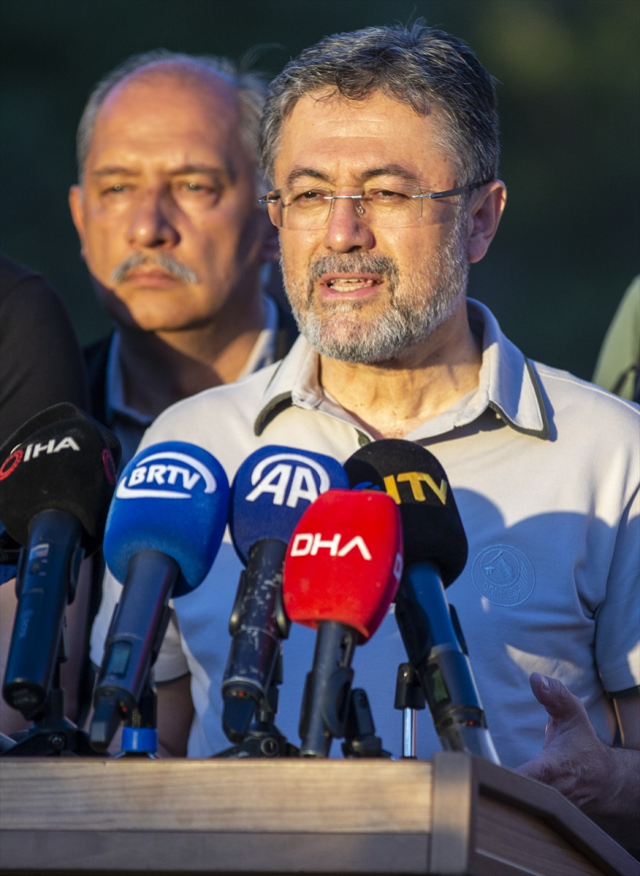 Ankara'da orman yangını