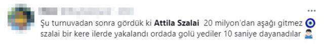 Atilla Szalai, Fransa karşısında gösterdiği performansla gündeme oturdu