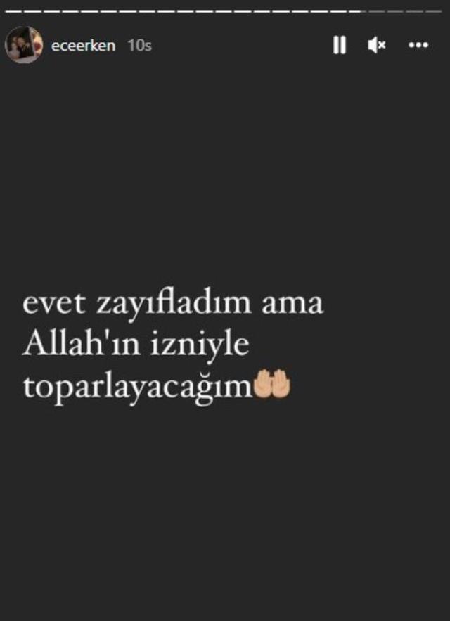 Eşinin ölümüyle yıkılan Ece Erken, haftalar sonra ilk kez güldüğü bir fotoğrafını paylaştı