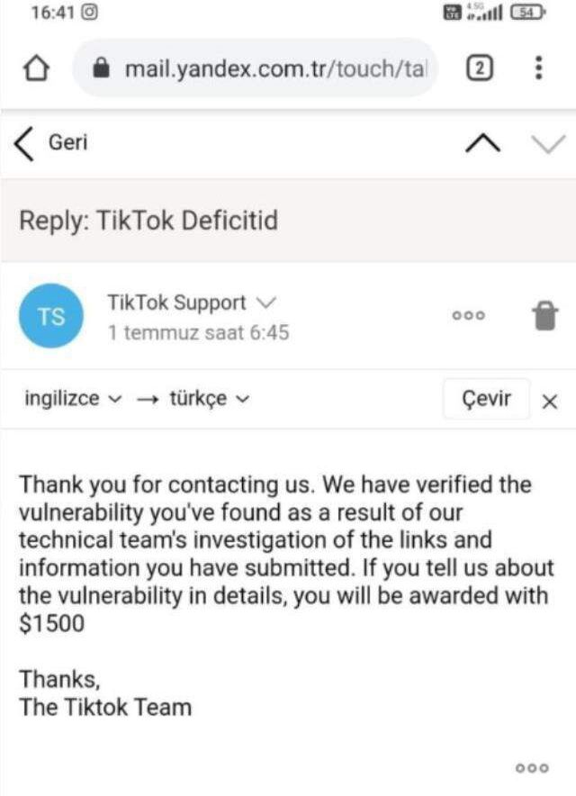 Tiktok'un sınırsız jeton açığını bulan lise öğrencileri teklif edilen parayı yetersiz buldu