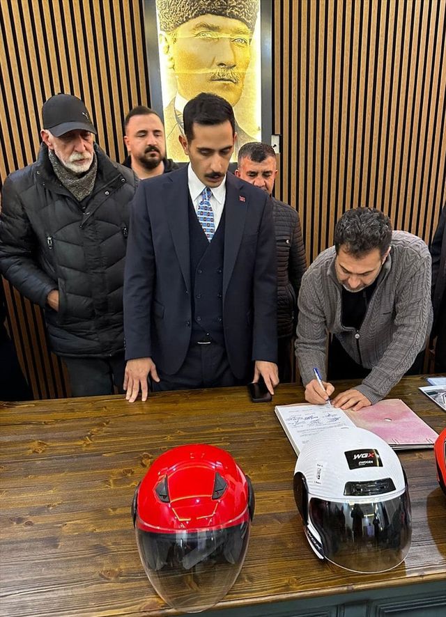 Kask Takana Yüzde 5 İndirim: İslahiye'de Örnek Protokol