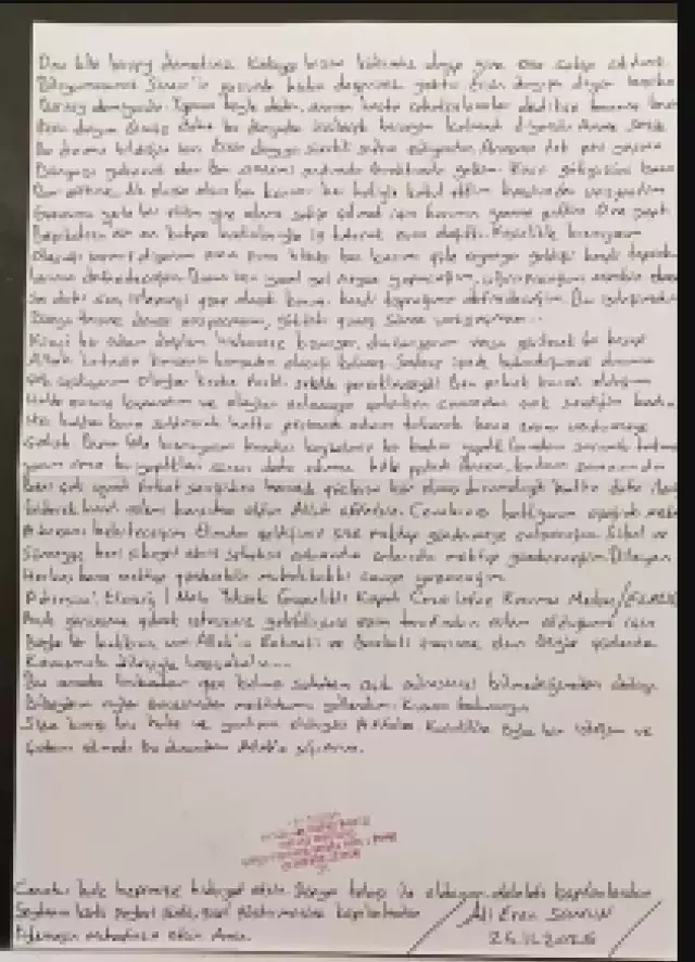 Sinem'i katleden cani cezaevinden mektup yolladı: Suç işlemeyi göze alarak bunu yapacağım