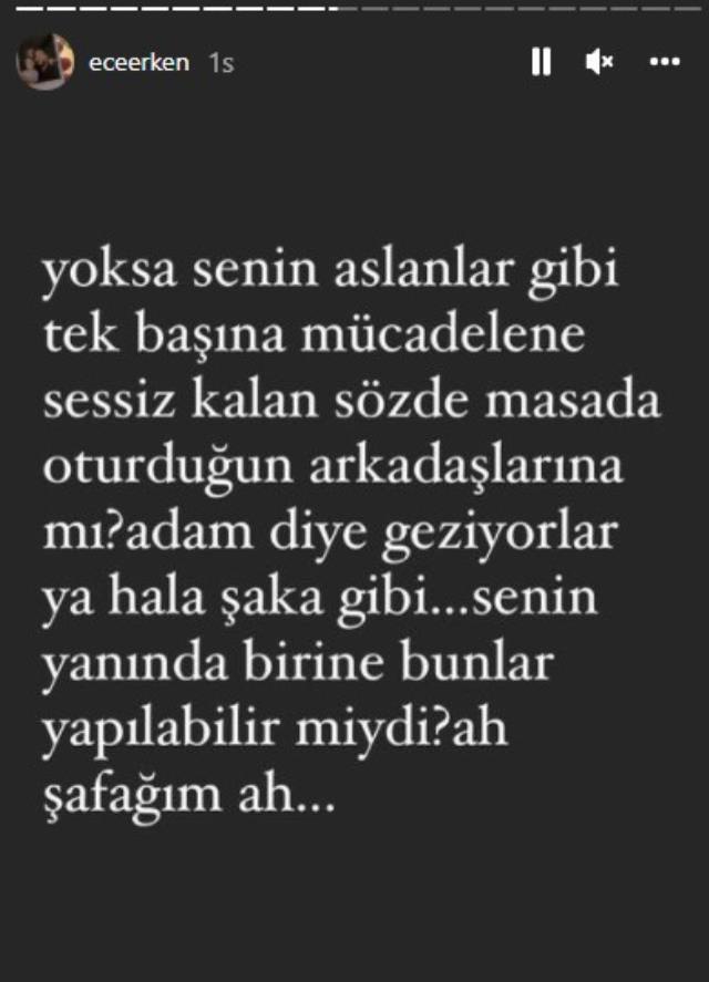 Eşi Şafak Mahmutyazıcıoğlu'nun ölümüyle yıkılan Ece Erken, peş peşe paylaşım yaparak içini döktü