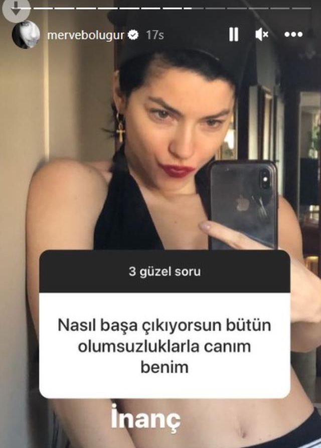 2 aylık eşinden boşanma kararı alan Merve Boluğur, maneviyata yöneldi