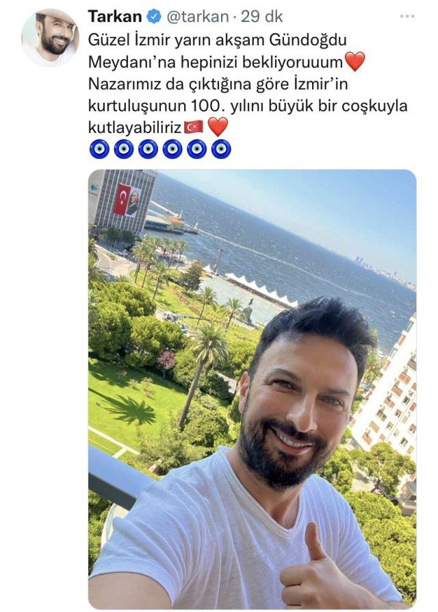 Tarkan konseri iptal mi? Tarkan konseri canlı izleniyor mu? Tarkan İzmir konseri ne zaman saat kaçta, hangi kanalda?